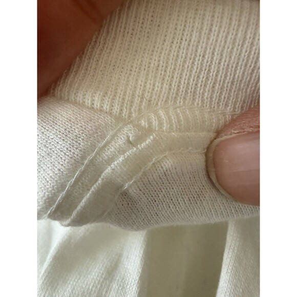 Vintage 1989 Irish Shamrock Shirt  Xtra Large XL White Single Stitch Read - Picture 13 of 16